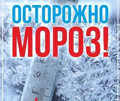 Осторожно мороз!!!.